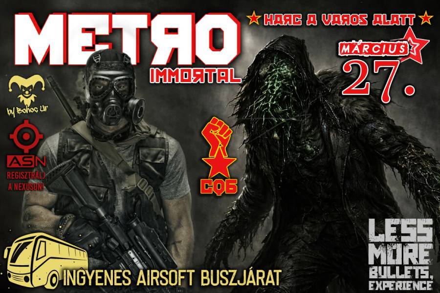 Metro Immortal Harc A Varos Alatt borítókép